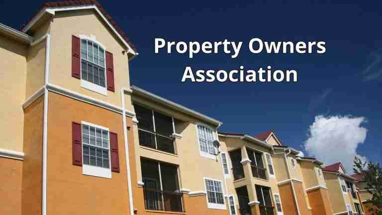 What is Property Owners Association