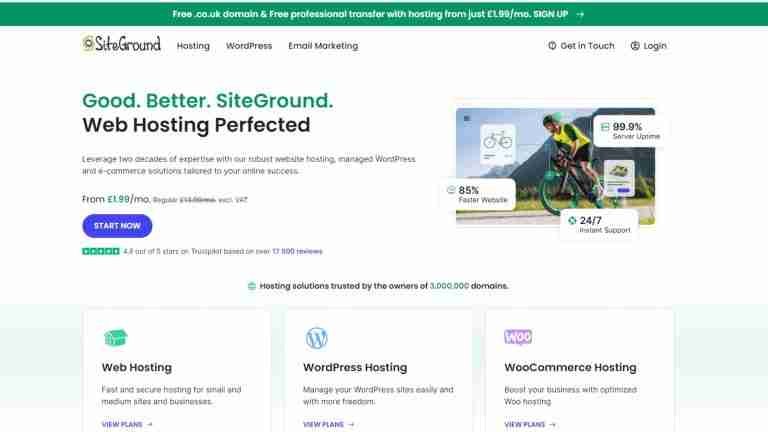 Siteground review