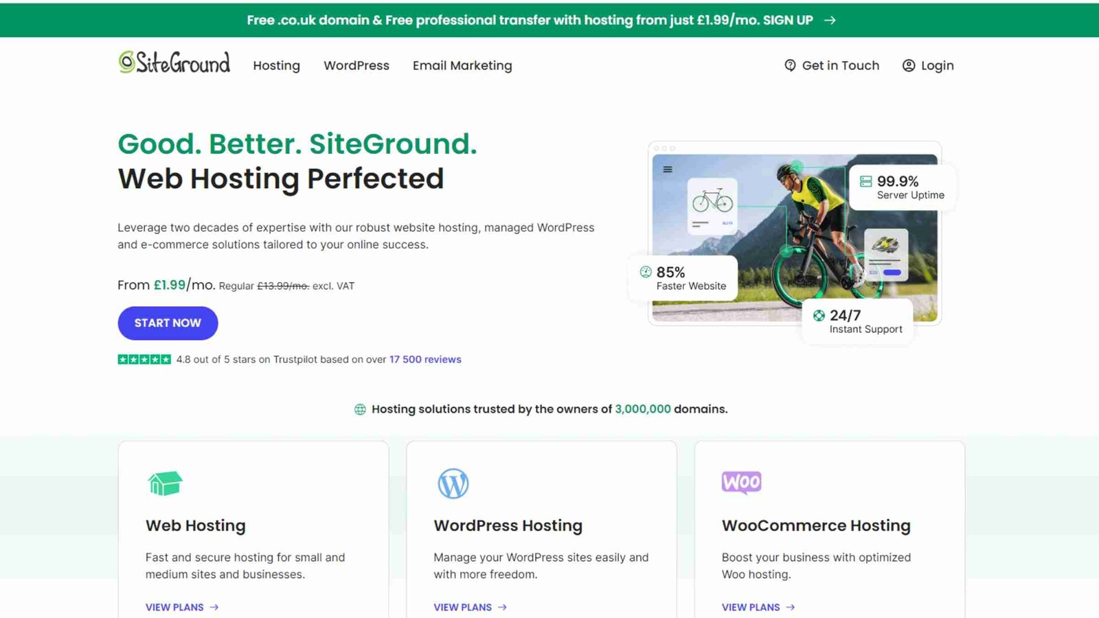Siteground review