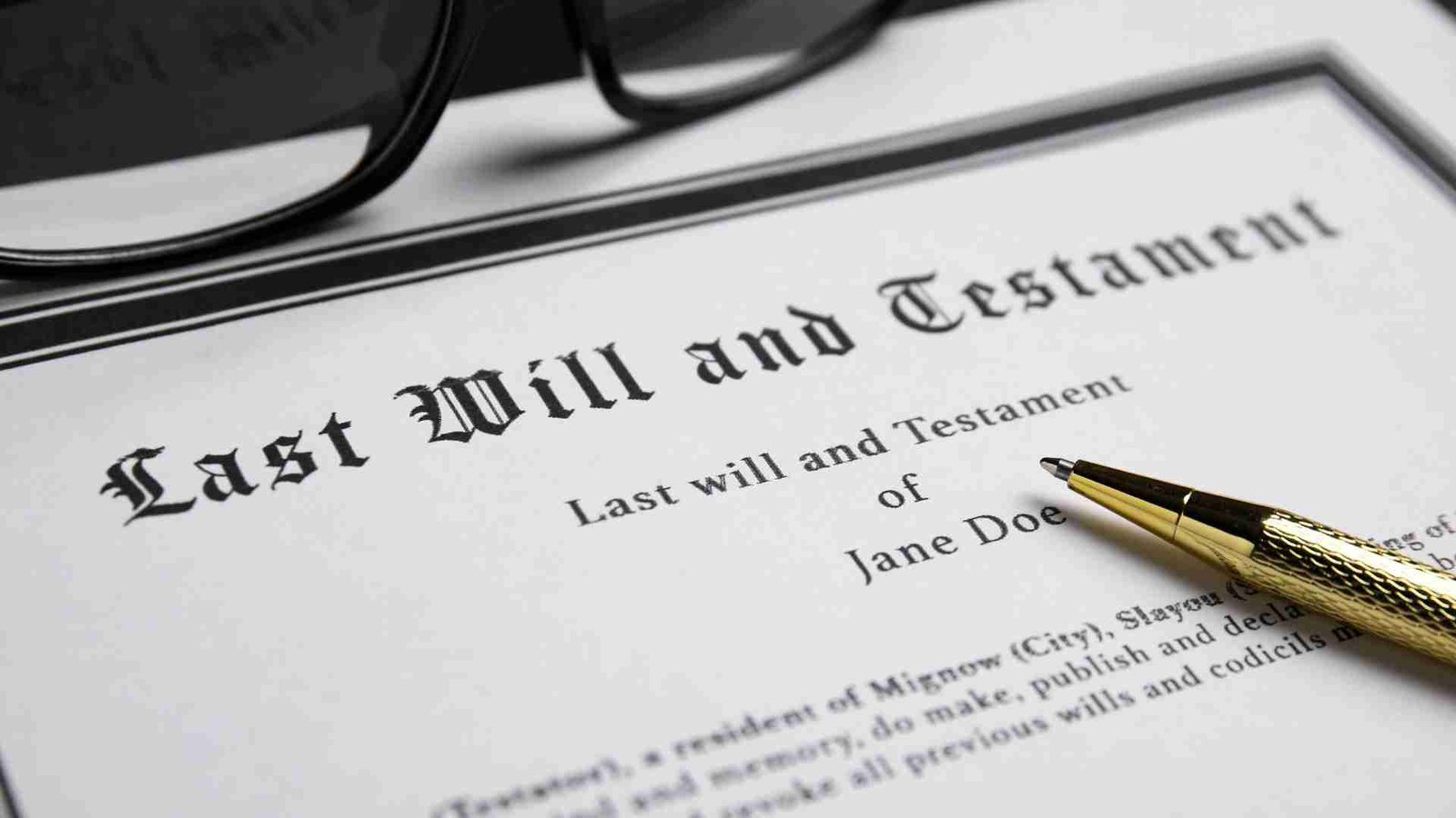 What You Should Never Put In Your Will