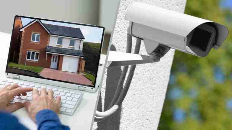 CCTV Pointing at Neighbours House