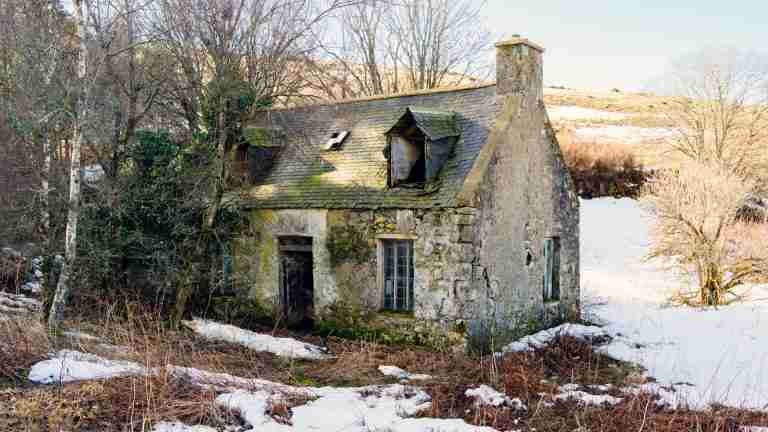 Abandoned Highland Cottages
