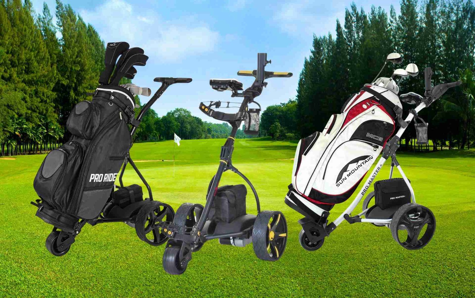 Electric Golf Trolleys Under £500