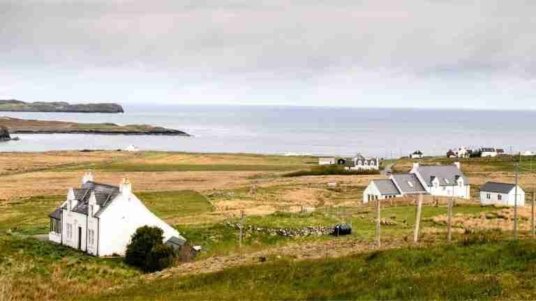 Rural house in Scotland