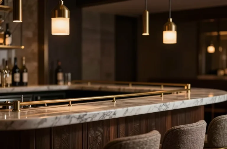 11 Bar Counter Decor Ideas for Luxury Interiors: Glam on a Budget