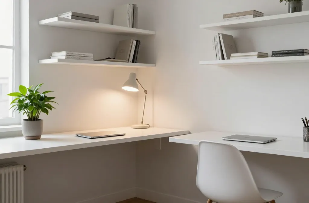 18 Home Office Layout Ideas for Creative Workspaces: Tiny Room, Big Focus