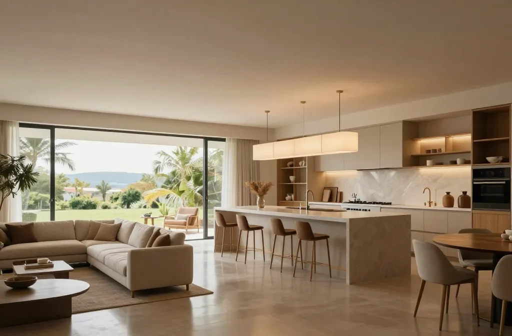 18 Amazing Home Interior Designs with Open Concepts: Bold Open-Plan Ideas