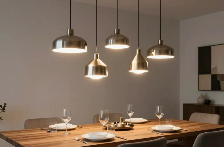 15 Dining Room Inspirations with Modern Lighting Ideas: Glow-Forward Vibes