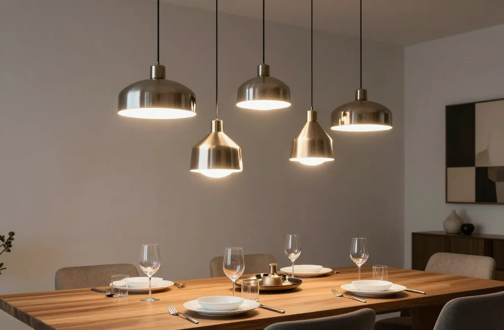 15 Dining Room Inspirations with Modern Lighting Ideas: Glow-Forward Vibes