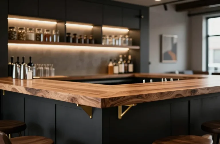 15 Bar Counter Ideas for Contemporary Home Entertaining: Sleek, Cool, and Ready to Impress