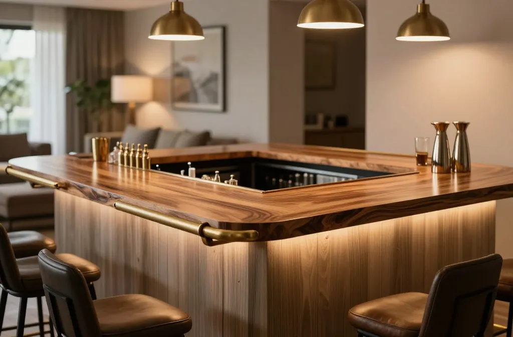 8 Bar Counter Decor Ideas for Social Spaces: Chic Wins
