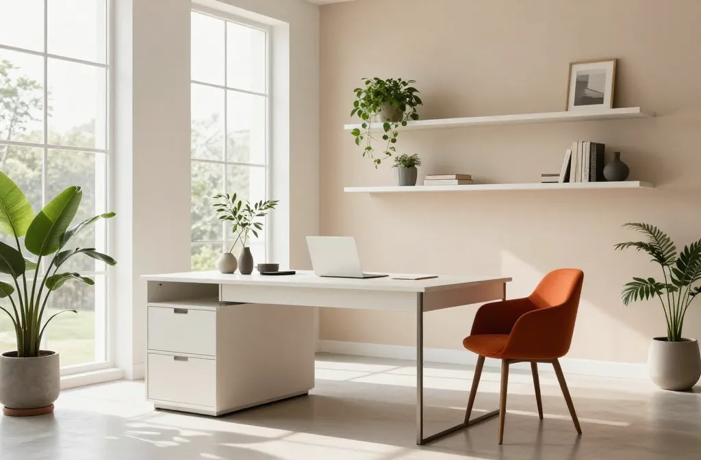 8 Home Office Interior Designs for Creative Professionals: Bold Studio Ideas