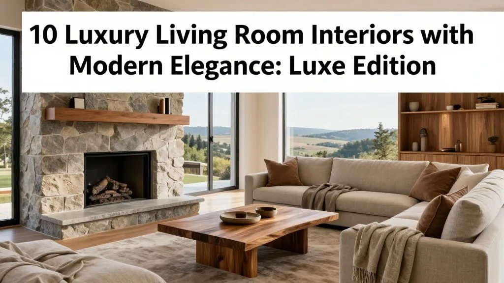 Natural Luxury: Stone, Wood, and Textural Balance