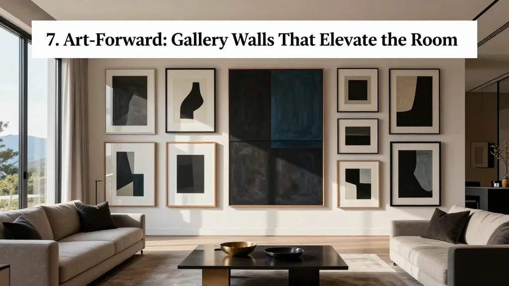 Art-Forward: Gallery Walls That Elevate the Room