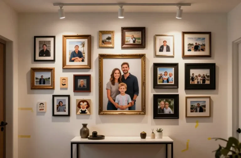 Gallery Wall Frame Styling for Personal Displays: Story-Driven Interiors