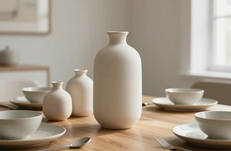 Ceramic Vase Decor Ideas for Elegant Tables: Elegant Table Vases