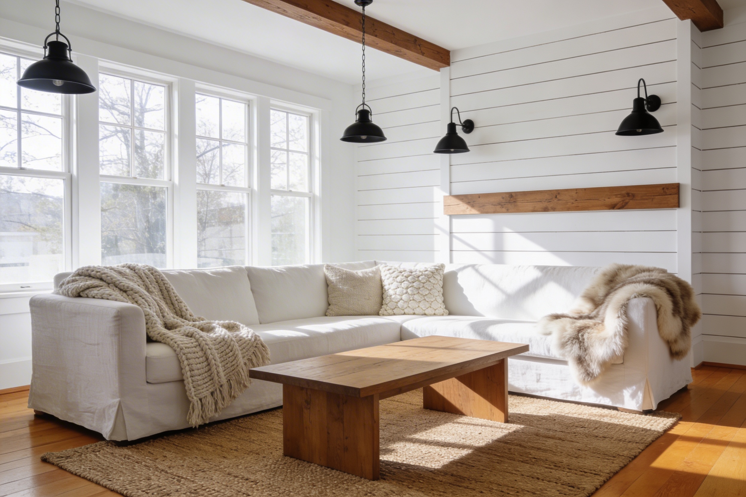 How to Create a Modern Farmhouse Interior That Pops