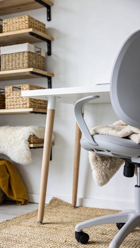 Bright Scandinavian Nook For Focus And Flow