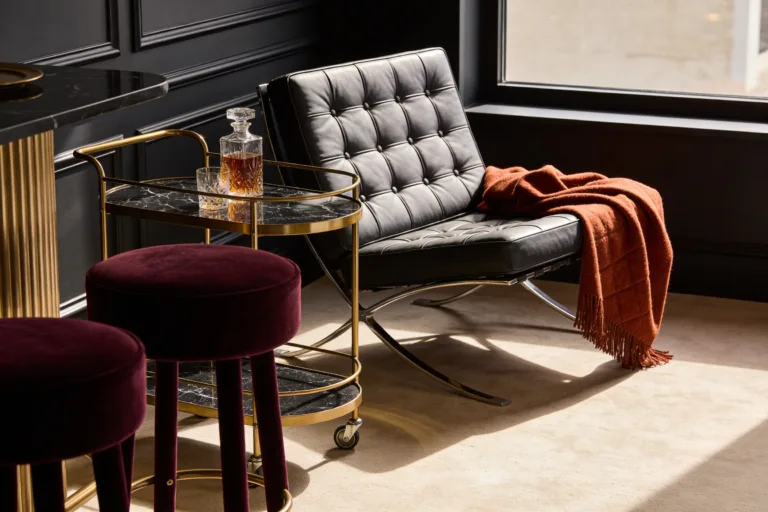 12 Home Bar Decor Ideas Pinterest Loves: Luxe to Playful