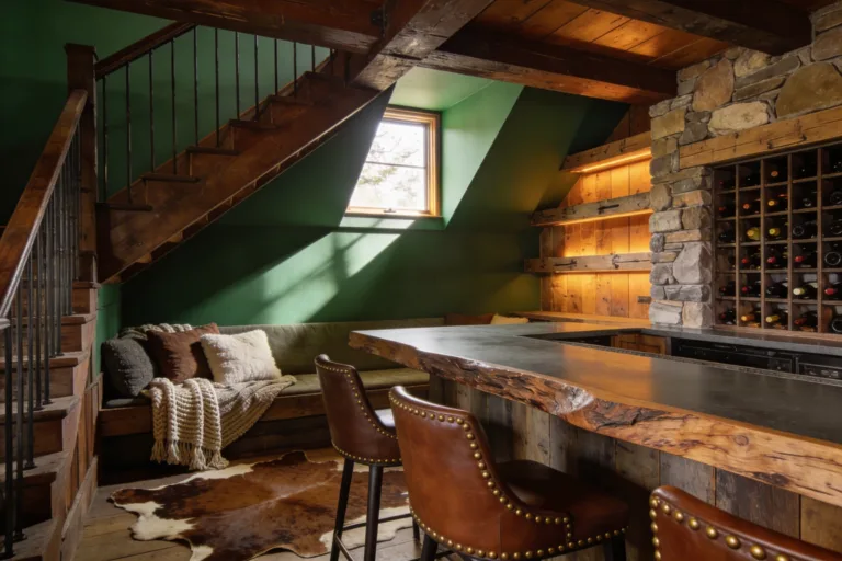 9 Rustic Basement Bar Ideas: Cozy, Rugged, Refined Vibe