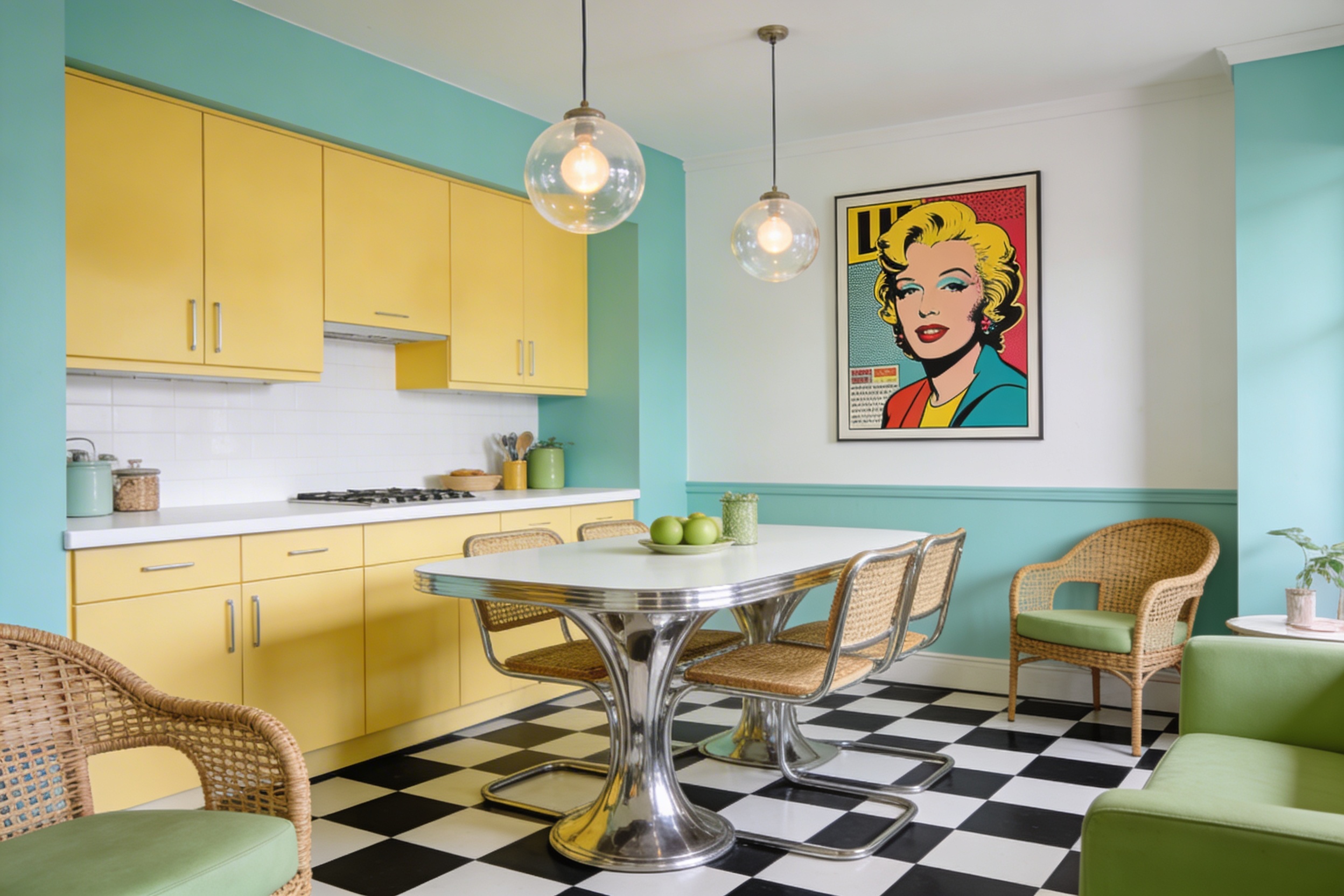 12 Retro Vintage Kitchen Color Ideas That Wow Guests