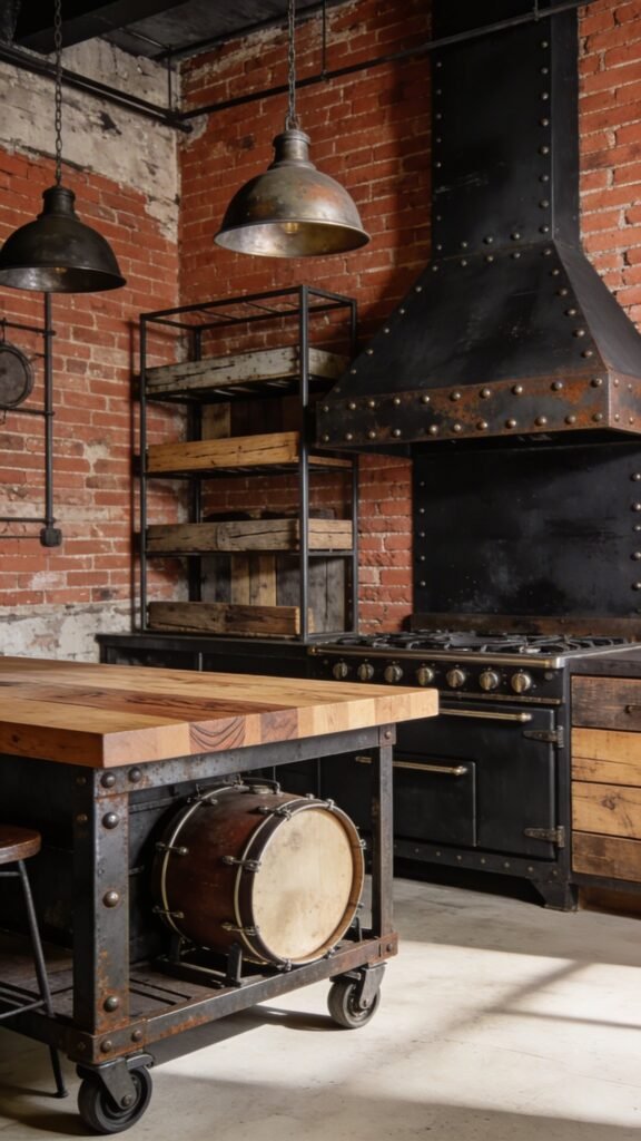 Industrial Rustic Kitchen