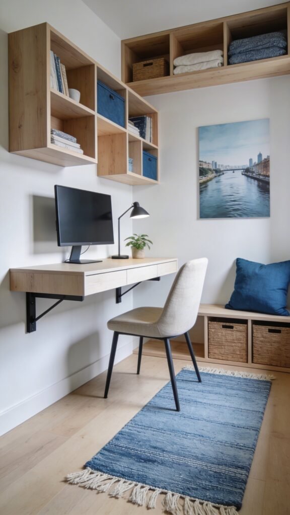 Jungle-Inspired Focus Room