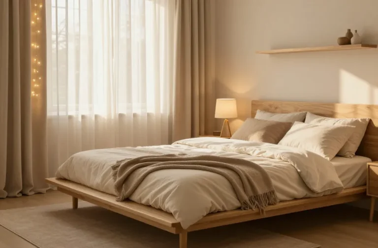 8 Earth Tone Bedroom Ideas That Feel Warm and Minimal You’Ll Love