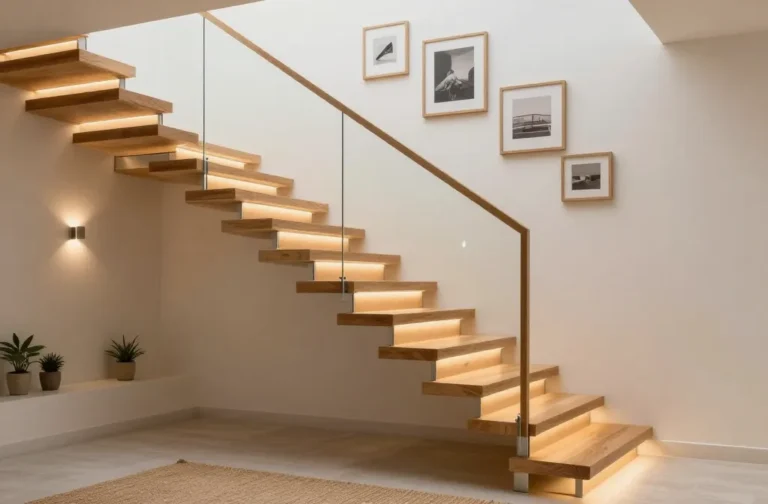 10 Staircase Accent Lighting Ideas That Feel Cozy and Stylish Magic