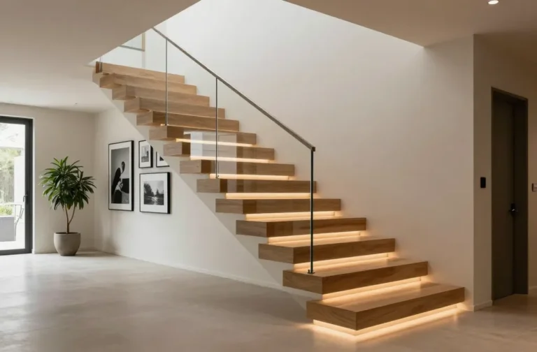 9 Floating Staircase Decor Ideas That Feel Minimalist: Chic Picks