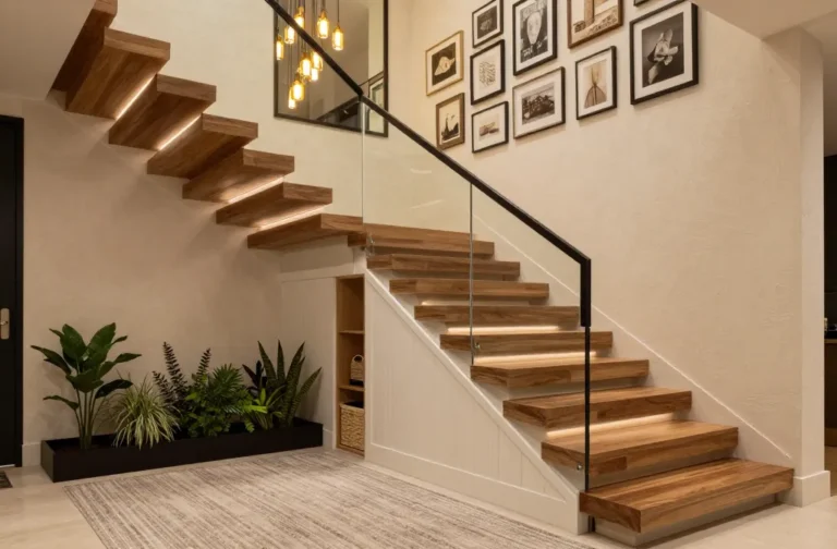 13 Entry Stair Ideas That Create a Grand Entrance: Luxe Steps