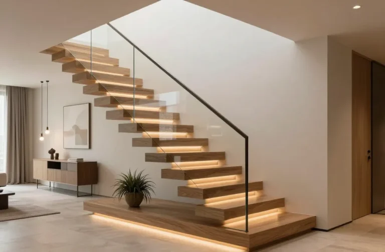 12 Staircase Design Ideas That Feel Luxurious and Modern: Luxe Edges
