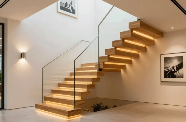 11 Stair Lighting Ideas That Create a Cozy Glow: Cozy Glow Edition