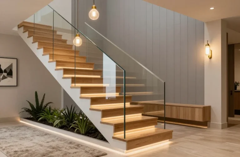 8 Floating Stair Ideas That Look Ultra Modern: Luxe Micro-Inspo
