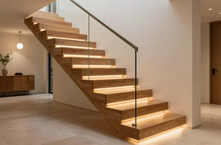 11 Wooden Stair Ideas That Feel Warm and Timeless: Timeless Warmth