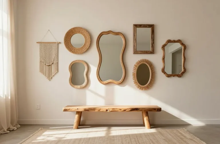 11 Beautiful Bohemian Mirror Ideas to Transform Your Space: Glam Glow