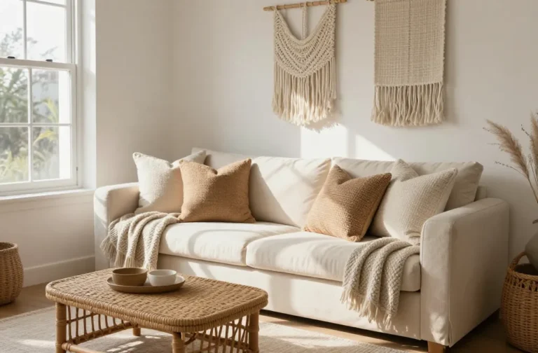 11 Neutral Bohemian Pillow Ideas for Calm Interiors: Serene Pillow Picks