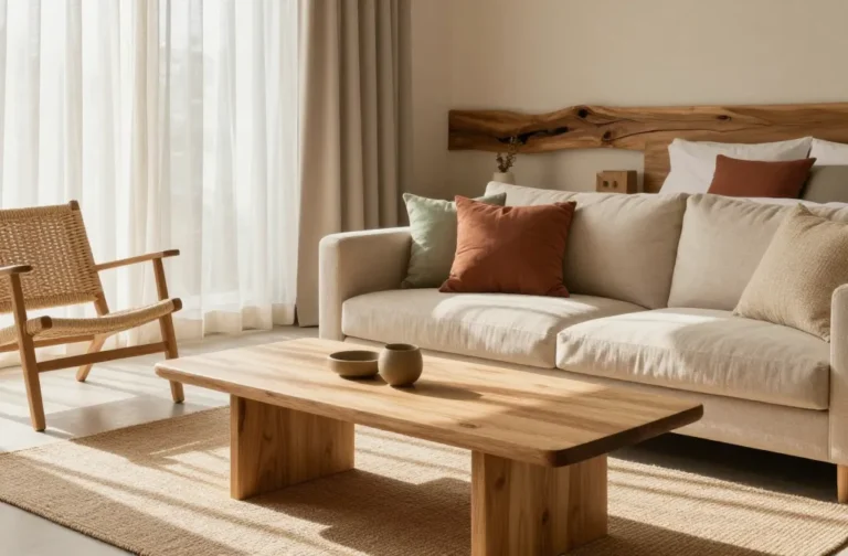 13 Natural Wood Bohemian Furniture Ideas for Earthy Interiors: Fresh Finds