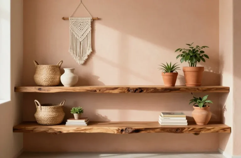 12 Bohemian Wall Shelf Ideas for Stylish Storage: Chic Minis