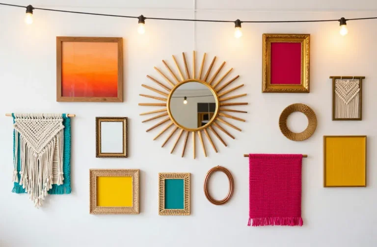 12 Colorful Bohemian Wall Decor Ideas That Pop: Vibrant Walls