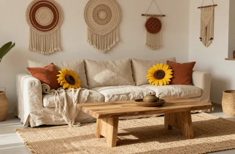 9 Rustic Bohemian Living Room Ideas for a Warm Home You’Ll Love
