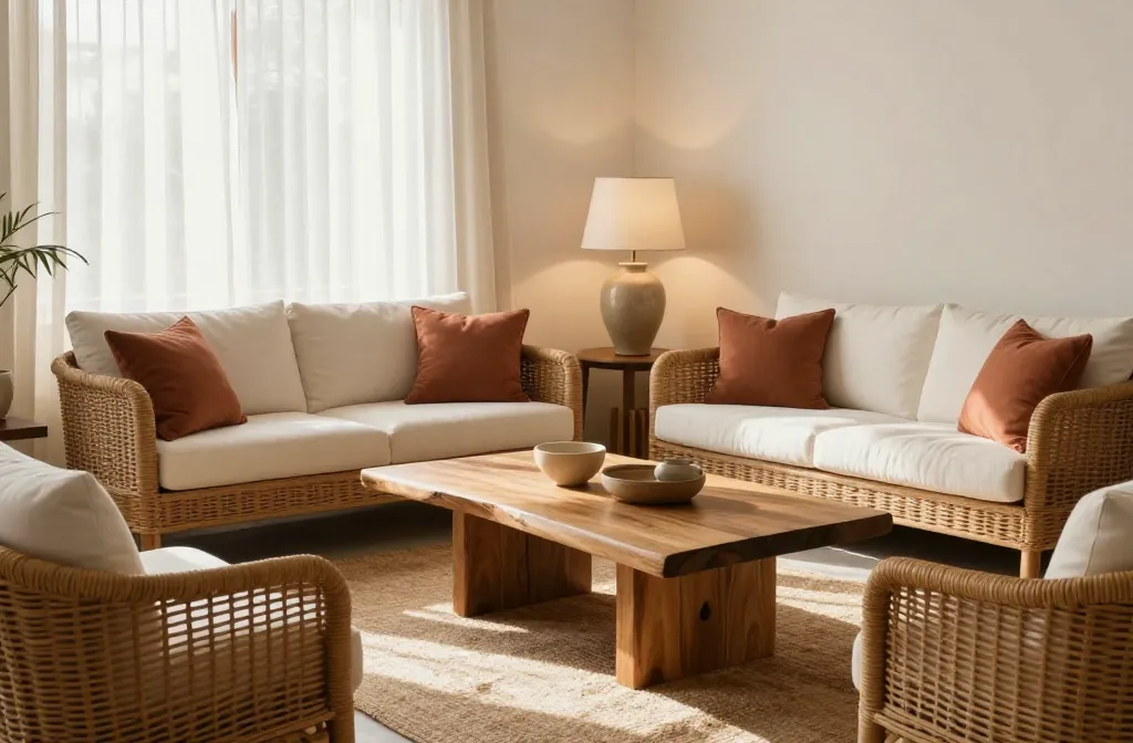 11 Bohemian Furniture Ideas with Natural Wood Accents: Warm, Dreamy Spaces