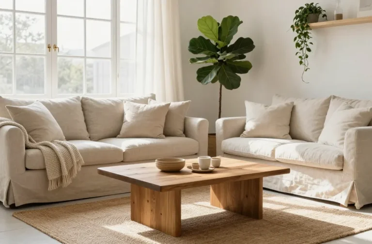 9 Neutral Bohemian Living Room Ideas for Minimalist Homes: Calm & Chic