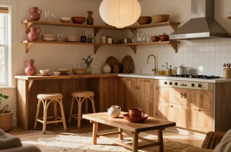13 Bohemian Kitchen Decor Ideas with Vintage Vibes You’Ll Love
