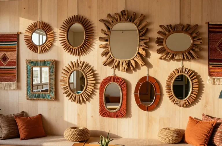 15 Bohemian Mirror Designs for Statement Walls That Wow
