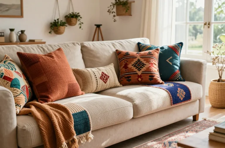 14 Bohemian Pillows That Instantly Upgrade Your Sofa in Style