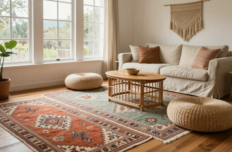 12 Bohemian Rug Ideas That Add Warmth and Texture for Home