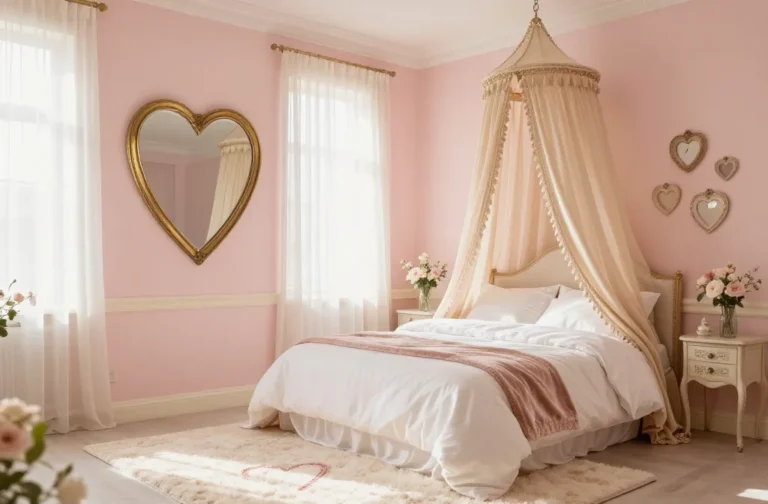 11 Girly Room Ideas with Heart-Shaped Decor: Dreamy Delights
