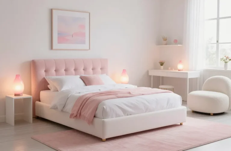 11 Cute Pink and White Bedroom Ideas for Teens: Dreamy Glow-Up