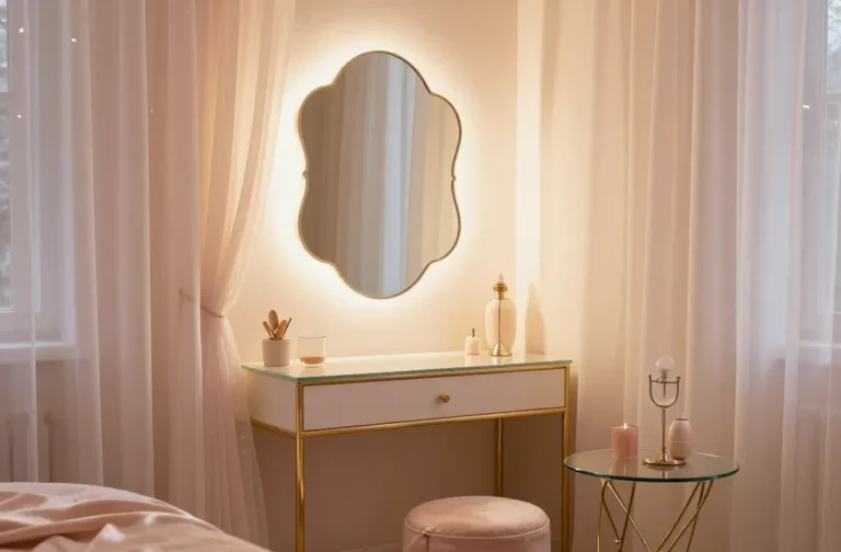 12 Girly Room Decor Ideas with Mirrors and Lights That Sparkle